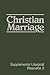 Christian Marriage (SLR) (Supplemental Liturgical Resources) by