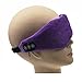 Blindfold,Wireless Bluetooth Eye Mask,Headphone Sleeping Headphone Eyemask Built-in Speakers Micophone,Hand Free Speaking Calls and Music Enjoy Washable Design Purple Soft Eye Mask