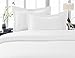 Elegant Comfort 1500 Premier Wrinkle,Fade and Stain Resistant 4-Piece Bed Sheet Set, Deep Pocket, Queen White