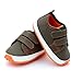 Kuner Baby Boys Girls Cotton Rubber Sole Outdoor Sneaker First Walkers Shoes (13.5cm(15-21months)) Dark Green