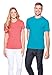 Sportoli® Men's Essential Basic 100% Cotton Crew Neck Short Sleeve Long T-Shirt