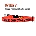 Kitty Convict Personalized Cat ID Collars (Orange Cat Collar w/Custom Pet ID Tag)