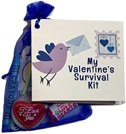 HDmirrorRTreasure Bags Valentines gift for him/her. Keepsake, lovetoken, boyfriend, girlfriend, wife, husband (Blue)