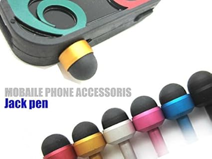 Amazon Ma001 イヤホンジャック タッチペン 大 ９mm 全６色 ブラック ケース カバー 通販