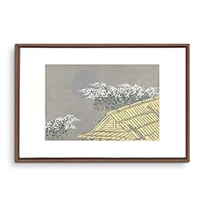 Framed Canvas Wall Art Japanese Style Canvas Prints Home Artwork Decoration for Living Room,Bedroom - 16x24 inches