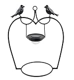 Moonrays 92324 Solar Powered LED Bird Hanging Planter Light, Perfect Mother's Day Gift