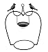 Moonrays 92324 Solar Powered LED Bird Hanging Planter Light, Perfect Mother's Day Gift