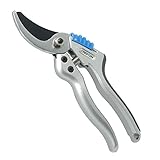 Garden Pruning Shears w/ Safety Lock - Best Bypass Hand Secateurs for Trimming, Cutting Flowers Branches - Plant Cutter Scissors w/ Superior Blades,Better Than Traditional Hedge Trimmer, Tree Clippers
