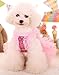 MaruPet Fashion Sweet Puppy Dog Blingbling Princess Skirt Pet Dog Lace Cake Camisole Tutu Dress Pink X-Small