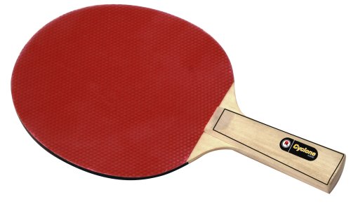 Martin Kilpatrick Cyclone Bulk Table Tennis Rackets - 100 Pack of Ping Pong Paddles with Rubber