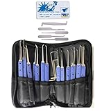 2 Pack Stainless Steel Fun Practical Padlock Lock Locksmith Tools Pliers Set Kit