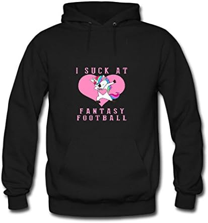 Ruio I Suck At Fantasy Football Loser Rainbow,Unicorn Hoodies Sweatshirts Baseball Pullover Hoody Casual Sweater