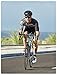 RION Cycling Jersey Men Short Sleeve Cycling Fit Lightweight Fabric Moisture Wicking,Cycling Shirt with 3 Back Pockets