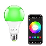 MagicLight WiFi Smart Light Bulb, 50w Equivalent Dimmable Multicolored Full Spectrum Bulb - Compatible with Alexa & Google Home Assistant