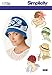 Simplicity 1736 Women's Vintage Hat Sewing Patterns by Andrea Schewe, Sizes S-L