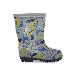 carter's Boy's Nick Rain Boot, New Grey, 11 Little