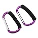 Dxg Grocery Bag Holder Handle Carrier Tool Grip Your Tote, Shopping and Plastic Bags 2 Pack (Purple)