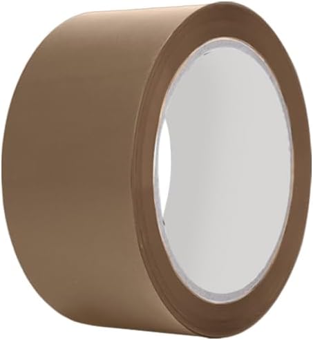 ARVO Brown Packing Tape 48mm x 60m Low Noise Durable Parcel Tape