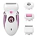 Hair Epilator, Buture Womens Epilator Cordless 4 IN 1 Electric Hair Remover Razor Shaver with Bikini Trimmer Callus Remover Hair Care Wet or Dry …