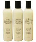 John Masters Organics Rosemary and Peppermint Detangler Conditioner, 8 oz. (Pack of 3)