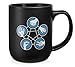1 X Rock Paper Scissors Lizard Spock Coffee Cup Mug
