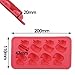 Silicone Freeze Ice Tray Multi Shaped Mold Mould Jelly Chocolate Cake Maker Party (Duck Shaped)