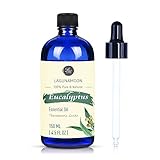 Lagunamoon Eucalyptus Essential Oil,Pure Natural Therapeutic Grade Aromatherapy Oils Large 4.5 fl Oz