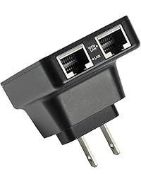 Sabrent Wifi Range Extender 300 Mbps 2.4 GHz 801.11 N multifunción Mini Router repetidor punto de acceso cliente puente   Enchufe de pared versión (wr wn300)