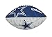 WILSON Sporting Goods NFL Junior Team Logo Football (Dallas Cowboys), white/blue