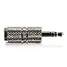 C2G / Cables to Go 40634 3.5mm Stereo Male to 3.5mm Mono Female Adapter (Metallic Silver)