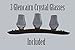 Premium Barrel Stave Whiskey Flight, Scotch Flight, Bourbon Flight, Crystal Glencairn Glass Flight (Dark Walnut)