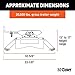 CURT 16130 Q20 5th Wheel Hitch, 20,000 lbs, Black