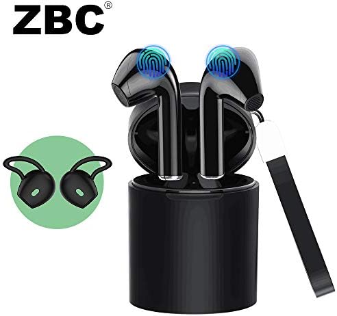 ZBC Wireless Earbuds X10 Bluetooth Earphones V5.0 Headphones in-Ear TWS Auto-Pair Airpods Mic Charging Case Sport Running Mini True Stereo Sound Smart Touch Headsets Compatible iOS Android Samsung