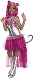 Rubies Monster High Frights Camera Action Catty Noir Costume, Child Small