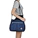 Tote Bag,Nylon Lightweight Handbags for Women with Multi-Pocketed by ZYSUN (Blue)