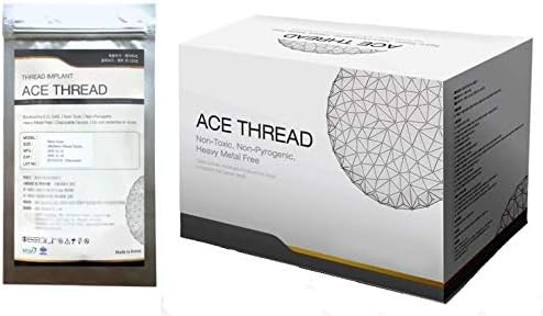 ACE PDO thread lift KOREA face/whole body - Super Screw Type (10pcs) - 12 sizes (30G38)