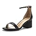 Dream Pairs Women's Low-Chunk Low Heel Pump Sandals