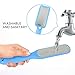 Foot Scrubber Foot File Callus Remover, ESARORA 4 Pack Pedicure Tools Foot Care Pedicure to Remove Hard Skin - 2 X Stainless Steel, 2 X Plastic