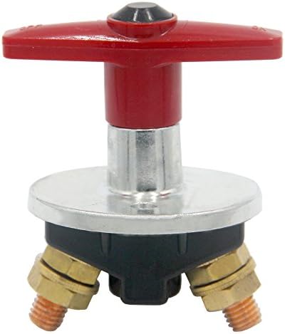 ZOOKOTO Battery Master Disconnect Isolator Master Switch for Marine Boat Car Truck Carvan Vehicles