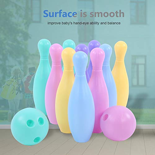 image for Bnineteenteam Kids Bowling Toy Set,Indoor Outdoor Bowling Games ,10 Pi