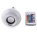 JahyShow LED RGB Color Bulb Light E27 Bluetooth Control Smart Music Audio Speaker Lamps
