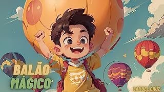 Livro Balão Mágico : Uma Aventura Épica: A Criança Destemida que Explorou o Mundo a Bordo de um Balão Mágico!