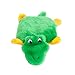 ZippyPaws - Squeakie Pads No Stuffing Plush Dog Toy - Alligator