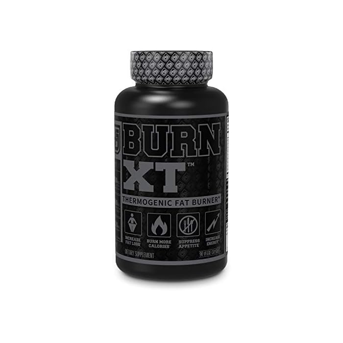 Burn XT Black Thermogenic Fat Burner - Weight Loss Supplement, Appetite Suppressant, Nootropic Energy Booster W/TeaCrine…