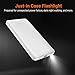 EasyAcc Slim Power Bank 10000mAh, QC Quick Charge 10000 Portable Charger, Ultra Compact External Battery, Lightweight Battery Pack for Android, Galaxy S8/S7,iPhone X/8/7 Plus and More - White