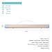 AlexArt Wood Magnetic Photo Frame DIY Poster Hanger for Canvas Painting Frame Home Decor Wall Art Many Sizes-32inch