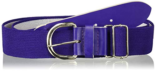 Champro Elastic Baseball Belt with 1.5-Inch Synthetic Tab (Purple, 28-52-Inch)