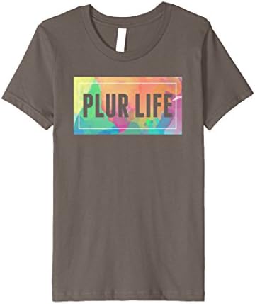 Kids Plur Life EDM Concert T-Shirt 12 Asphalt