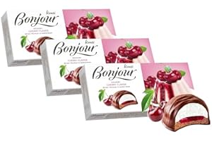 BONJOUR DESSERT *Konti* CHERRY FLAVOR 232G/8.19OZ - 3PACK