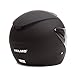 Open Face Motorcycle Helmets Scooter Helmets Flip up Helmets with Shield Matt Black